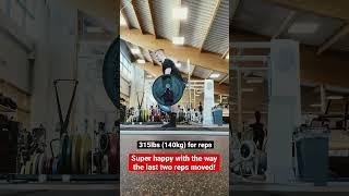 TechBlock Deadlifts 315lbs for reps