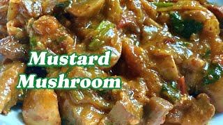 Mustard mushroom | Odisha style chattu besara | Odia recipe | mushroom in mustard paste