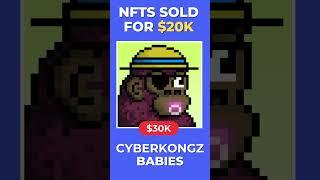 CYBERKONGZ BABIES: MOST EXPENSIVE NFTS