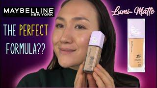 Maybelline Super Stay LUMI MATTE Foundation // All Day Wear Test & Review