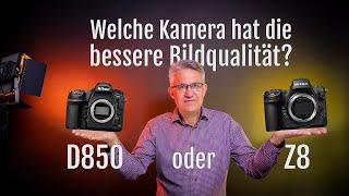 Nikon Z8 vs. D850 – welche Kamera hat die bessere Bildqualität?