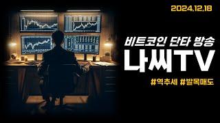 나씨의 투자일기 (12/18) 내일 새벽 FOMC 를 앞두고.. 비트는 일단 관망하자