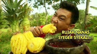 Rujak Nanas Sambal Terasi,bikin Bibir Kepanasan  !!