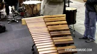 Pearl Artist Series Xylophone at PASIC 2010