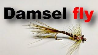 Damsel Fly Tying Tutorial: Dry Fly for Trout & Grayling