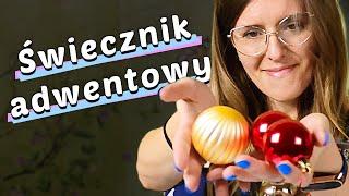  Świecznik adwentowy inny niż wszystkie  [DIY przy kawie 60]