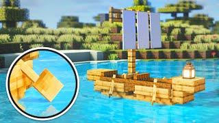  Wie baut ein KLEINES BOOT in Minecraft - Quiet ASMR (Kleines Boot)