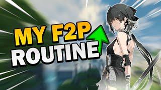 MY DAILY F2P ROUTINE IN WUTHERING WAVES