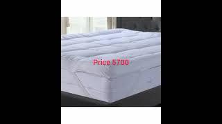 Luxury Mattress Topper Brand: Qamash Size King #aaqib collection #coller #badshat