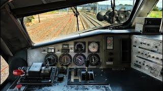 AUSSIE EMD STREAMLINER - CLF4 - Cab view!