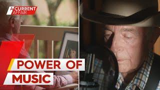 Country musician, 97, releases second album after wife's death | A Current Affair