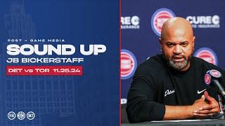 Post-Game Press Conference: JB Bickerstaff | Pistons vs. Raptors | 11.25.24