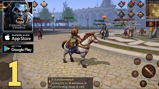 Forgotten Throne Mobile MMORPG (Official Launch) Gameplay Walkthrough Part 1 (Android, iOS)