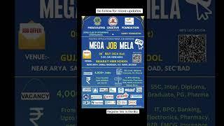 Mega job mela in Hyderabad on 6th July 2024#gdpjobs @gdpjobs