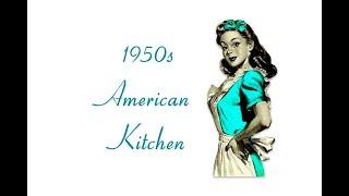 Exploring American 1950s Kitchens A Retro Culinary Journey 4K