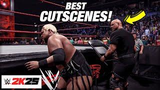 WWE 2K25 - Top 10 Showcase Mode Cutscenes (Epic)