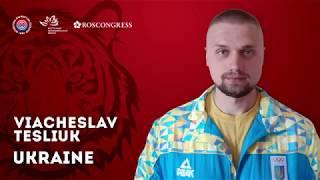 Kolmar Mas-Wrestling Cup-2019. Participant from Ukraine Viacheslav Tesliuk