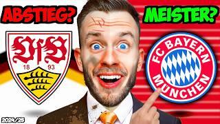 Meine Bundesliga Prognose 2024/25: Wer wird Meister?  Wer steigt ab? 