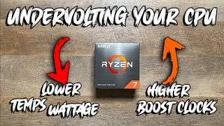 CPU Undervolting Guide | AMD Ryzen 7 5800X | Step by Step How To Guide | Ryzen 5000 Series