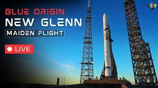 [SCRUBBED] LIVE: Blue Origin NG-1 New Glenn First Launch | Historic Maiden Flight