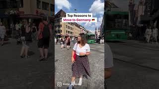 Reasons to come to Germany | Moving to Germany | learn German #trending #shorts #youtubeshorts