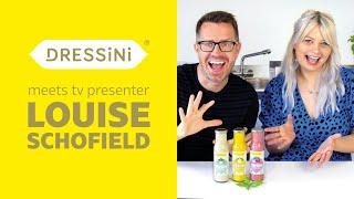 Tv presenter Louise Schofield tries our Dressini tahini dressings