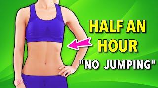 Half an Hour "No Jumping" Standing Workout to Get Lean