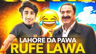 LAHORE DA PAWA AKHTAR LAWA  | FF FUNNY MEMES VIDEO | Rufe Bhai FF