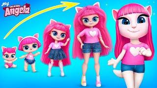 Talking Angela crește! 30 de DIY-uri pentru LOL OMG