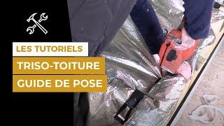 Comment poser en crémaillère l'isolant TRISO-TOITURE avec l'accessoire ISOCLIP ? | ACTIS Isolation