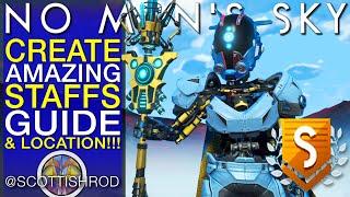 S Class Staff - Create Amazing Staff & Location - No Man's Sky Update 2024 - NMS Scottish Rod