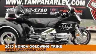 Used 2010 Honda Goldwing Trike Motorcycle For Sale Florida dealer