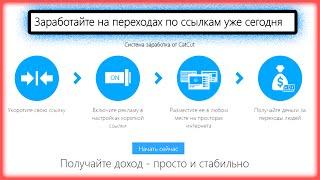 Catcut заработок на ссылках самый легкий заработок в интернете без вложений