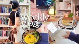 week in my life  | buying books, hanging out w/ friends, food, drawing, jewellery haul etc.