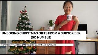 UNBOXING CHRISTMAS GIFTS FROM A SUBSCRIBER (SO HUMBLE)