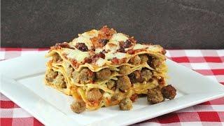 Lasagne with Tiny Meatballs - Rossella's Cooking with Nonna