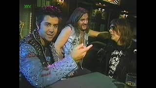 Lemmy Kilmister and Würzel (Motorhead) on the Headbangers Ball (October, 1993)