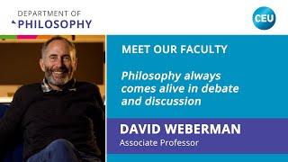 Meet Our Faculty - David Weberman