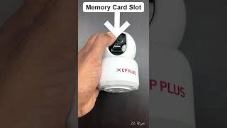 Memory card slot of  CP PLUS 2MP CP-E25A | #indianvelociraptor  #INDIANVELOCIRAPTOR