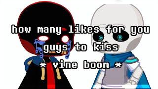 ;; how many likes for you guys to kiss || UTMV Shipping [ errorswap / errorberry ] ;;
