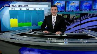 Video: Clouds and rain this morning, brightening up later