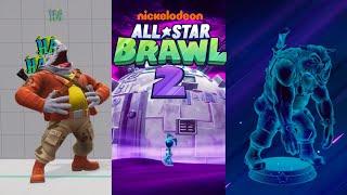 All of Rocksteady's Moves, Taunts, and Collectibles in Nickelodeon All-Star Brawl 2
