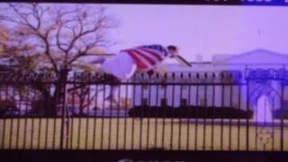 White House on lockdown after fence jumper caught