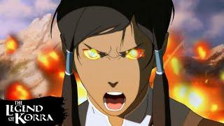 Korra Unleashing Her Rage For 15 Minutes | The Legend of Korra