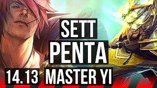 SETT vs MASTER YI (TOP) | Penta, Legendary, 17/4/5, 42k DMG | VN Master | 14.13