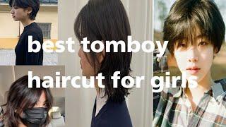 BEST haircut for tomboy girls (boyish )with names ,️️