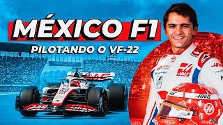 Mexico F1 GP: Pilotando o carro da Haas na pista com mais altitude!