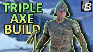 Mordhau Triple Axe Build - Two Def For Throwing, One For Hacking (And Sometimes Throwing)