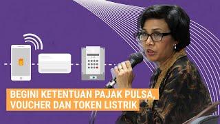 [Infografis] Simak! Begini Ketentuan Pajak Pulsa, Voucher dan Token Listrik