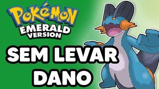 Dá para ZERAR Pokemon Emerald SEM LEVAR DANO!? -  Desafio Pokemon